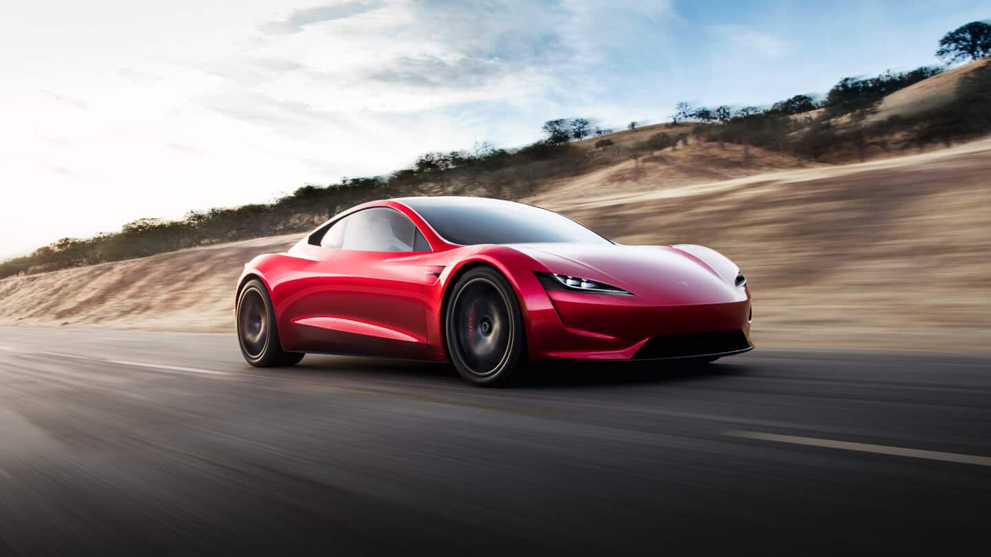 THE TESLA ROADSTER