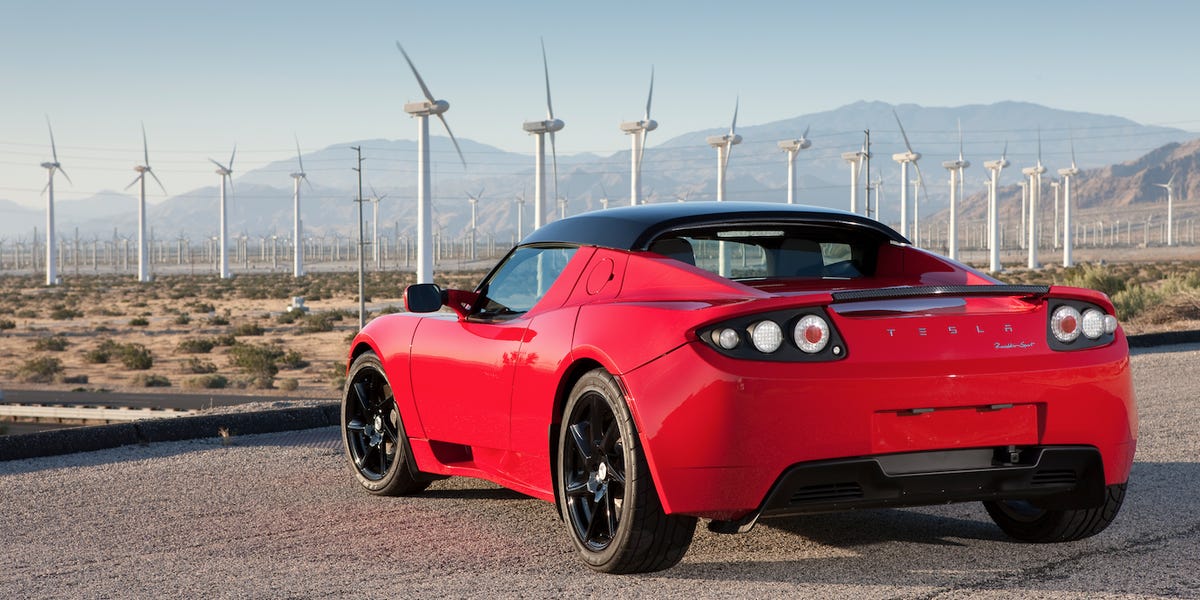 THE FIRST TESLA ROADSTER